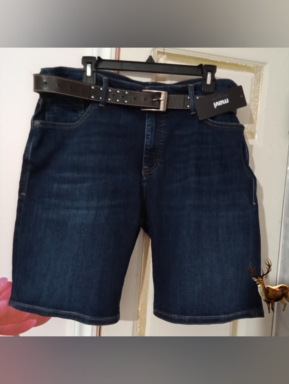 MAVI Jeans🎁Men's Brian Deep Brushed Jeans Shorts with 5 Pockets Sz: 36